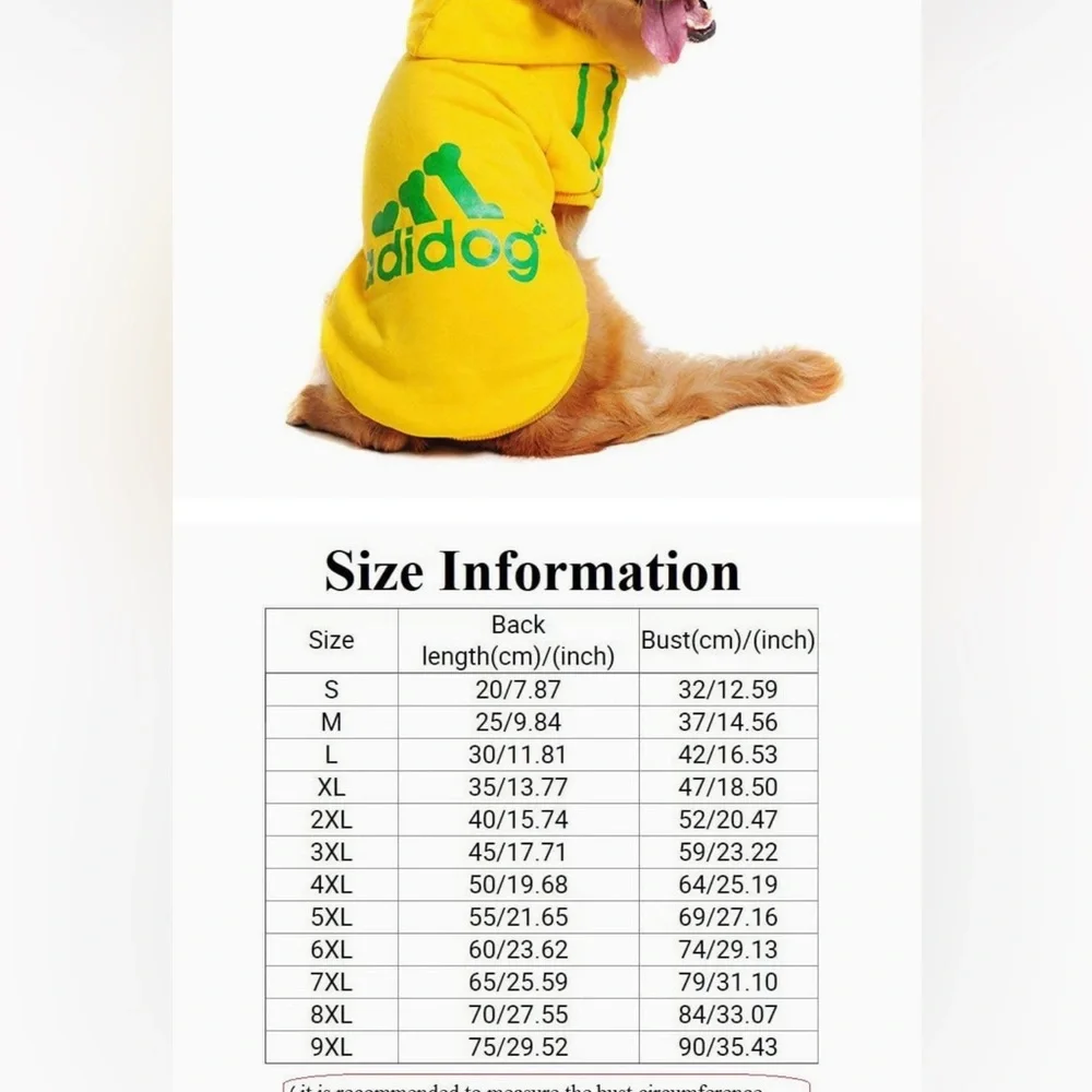NIB- Adidog Fog Hoodie - Picture 8 of 8